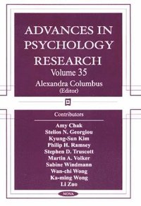 bokomslag Advances in Psychology Research