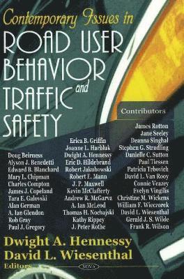 bokomslag Contemporary Issues in Road User Behavior & Traffic Safety