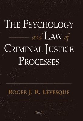 bokomslag Psychology & Law of Criminal Justice Processes