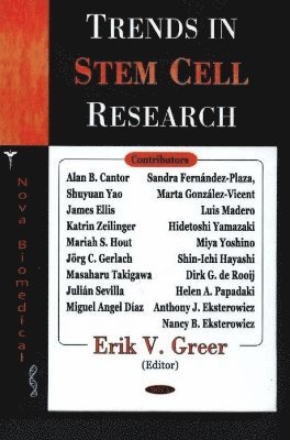 bokomslag Trends in Stem Cell Research