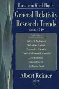 bokomslag General Relativity Research Trends