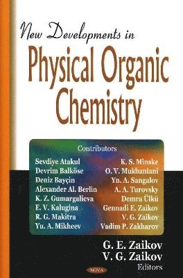 bokomslag New Developments in Physical Organic Chemistry