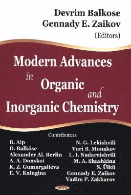 bokomslag Modern Advances in Organic & Inorganic Chemistry