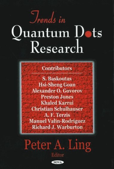 bokomslag Trends in Quantum Dots Research