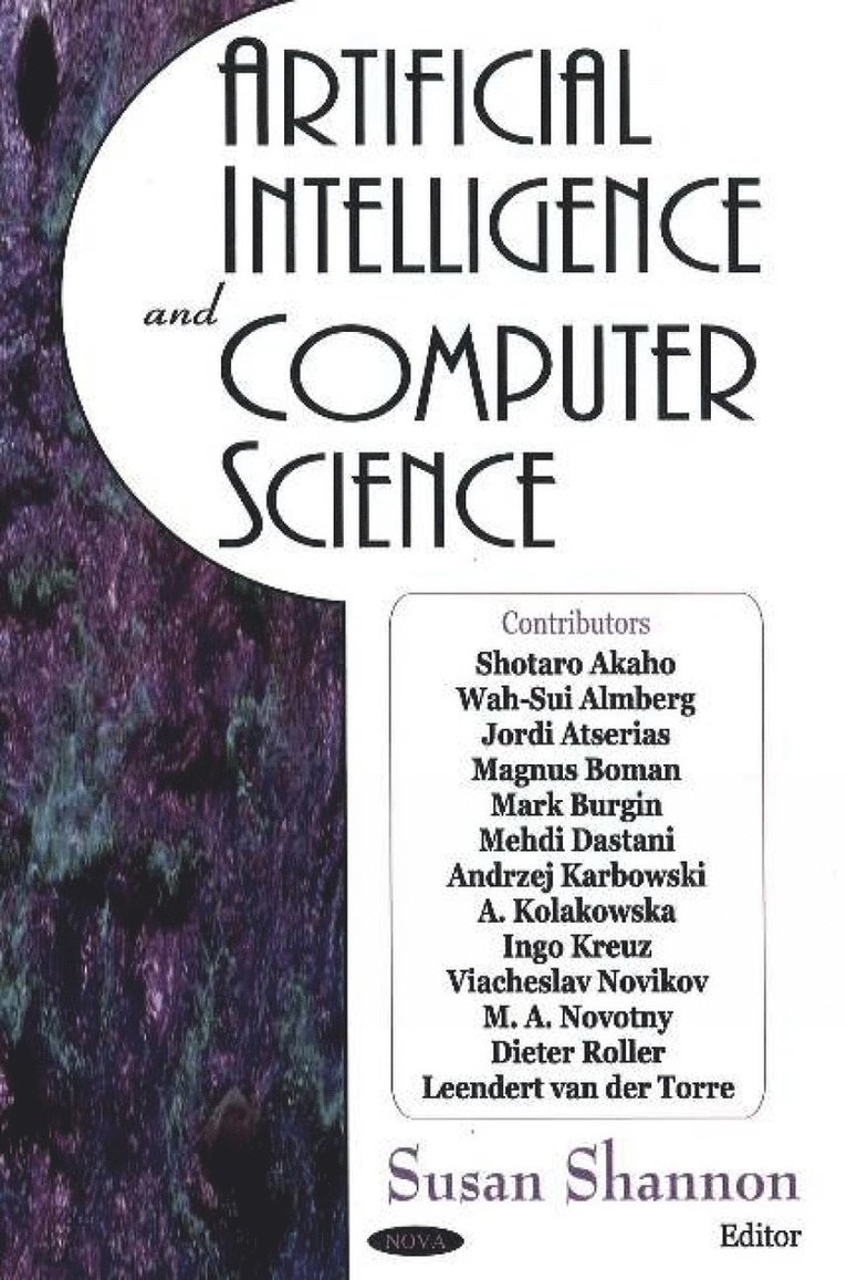 Susan Shannon - Artificial Intelligence & Computer Science, Inbunden