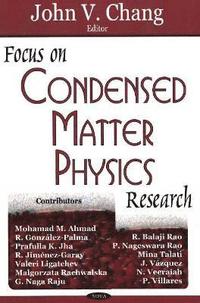 bokomslag Focus on Condensed Matter Physics Research