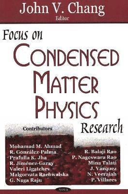 bokomslag Focus on Condensed Matter Physics Research