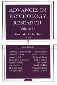 bokomslag Advances in Psychology Research
