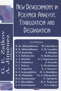 bokomslag New Developments in Polymer Analysis, Stabilisation & Degradation
