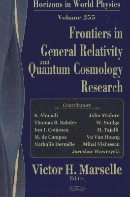 bokomslag Frontiers in General Relativity & Quantum Cosmology Research