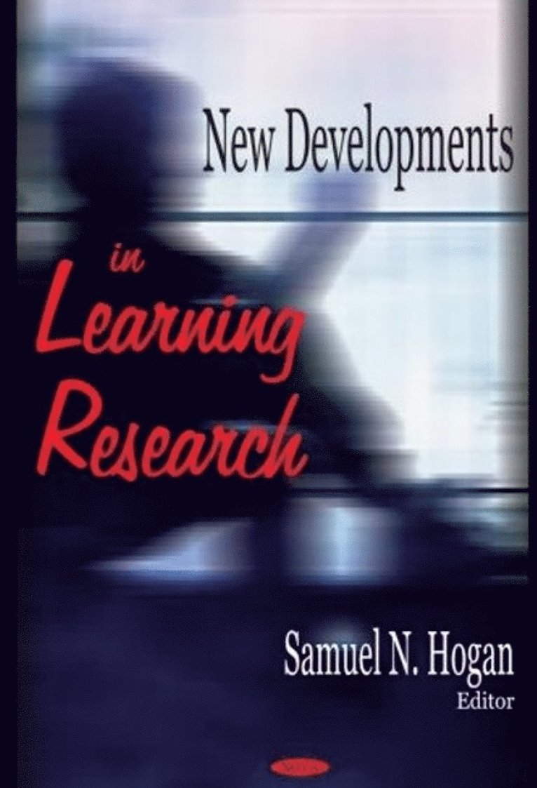 Nova Science Publishers Inc - New Developments in Learning Research, Inbunden