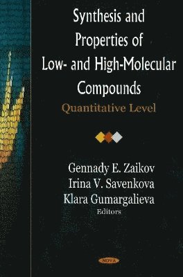 bokomslag Synthesis & Properties of Low- & High-Molecular Compounds