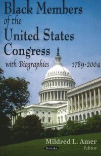 bokomslag Black Members of the United States Congress