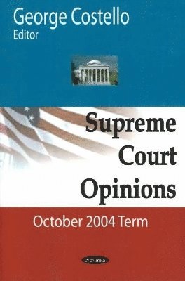 bokomslag Supreme Court Opinions