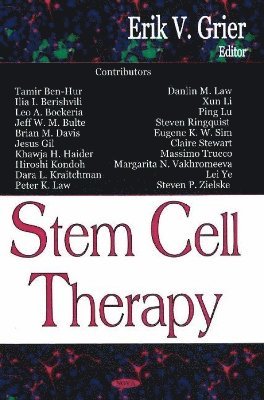 bokomslag Stem Cell Therapy