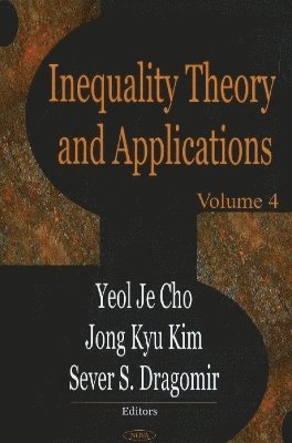 bokomslag Inequality Theory & Applications