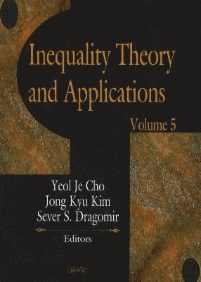 bokomslag Inequality Theory & Applications