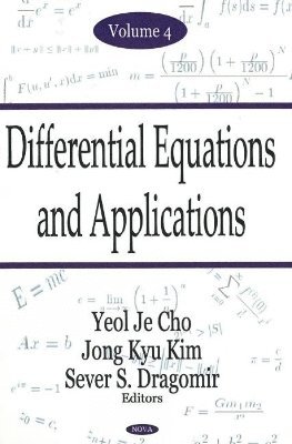 bokomslag Differential Equations & Applications, Volume 4
