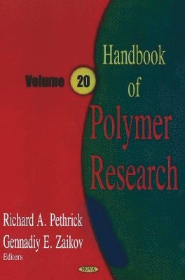 bokomslag Handbook of Polymer Research, Volume 20