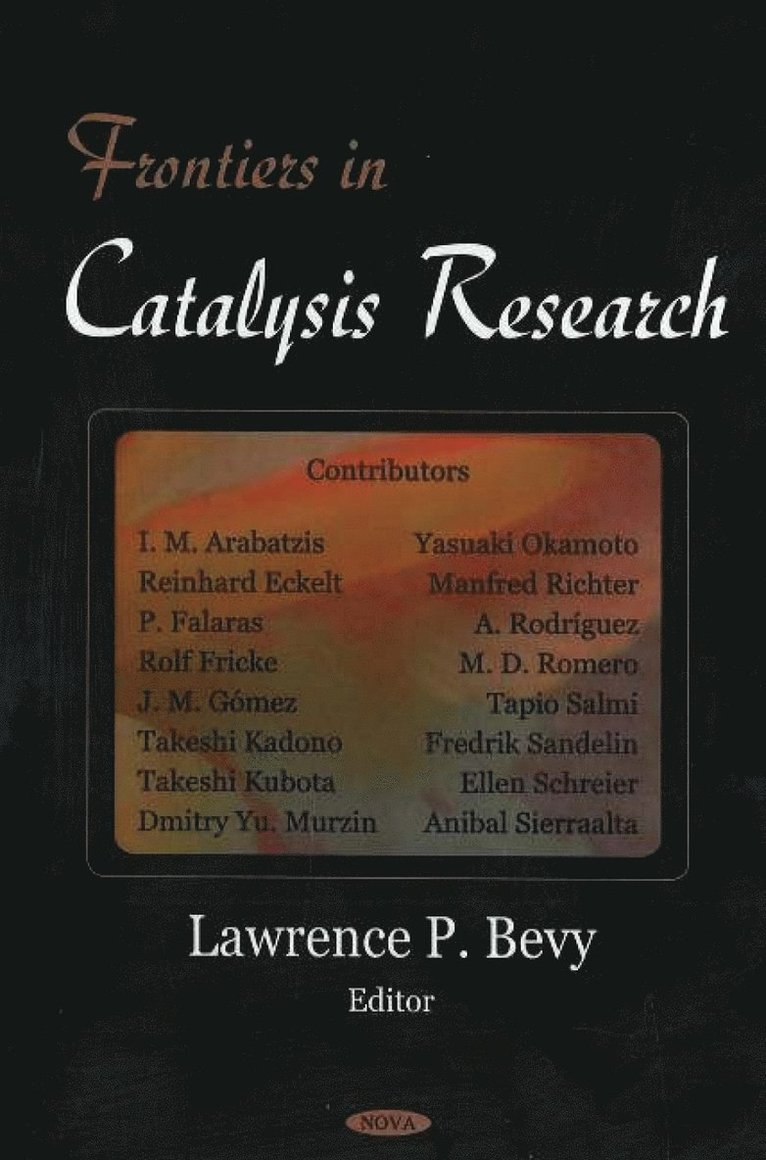 Frontiers in Catalysis Research