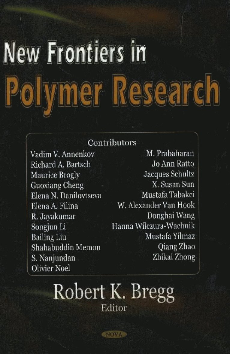 New Frontiers in Polymer Research