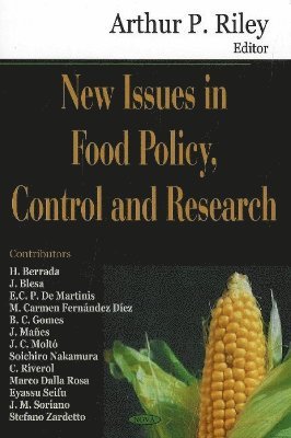 bokomslag New Issues in Food Policy, Control & Research