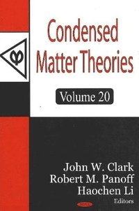 bokomslag Condensed Matter Theories, Volume 20