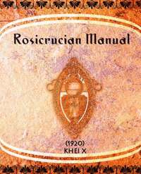 bokomslag Rosicrucian Manual (1920)