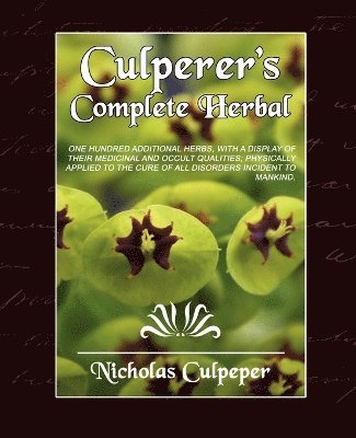 bokomslag Culpeper's Complete Herbal