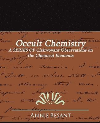 Occult Chemistry 1