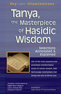 bokomslag Tanya, the Masterpeice of Hasidic Wisdom