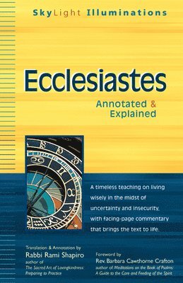 Rabbi Rami Shapiro - Ecclesiastes, Häftad
