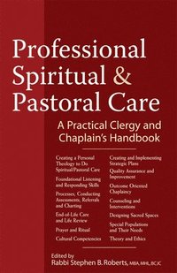 bokomslag Professional Spiritual & Pastoral Care: A Practical Clergy and Chaplain's Handbook