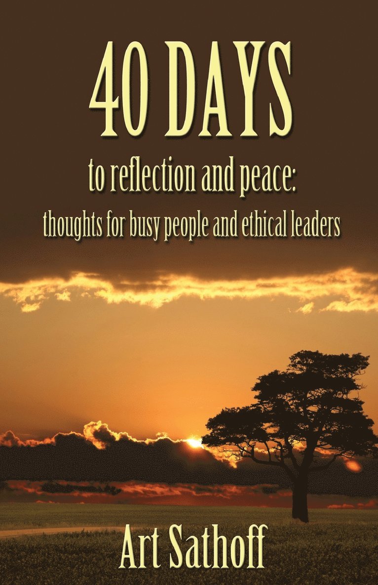 40 Days to Reflection and Peace 1