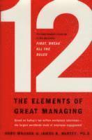 bokomslag 12: The Elements of Great Managing