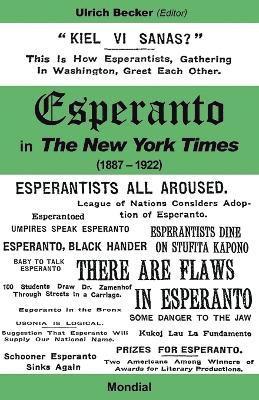 Esperanto in the New York Times (1887 - 1922) 1