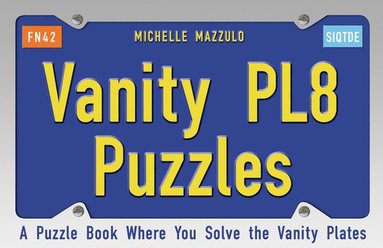 bokomslag Vanity Pl8 Puzzles