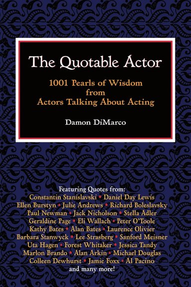 Damon DiMarco - Quotable Actor, Häftad