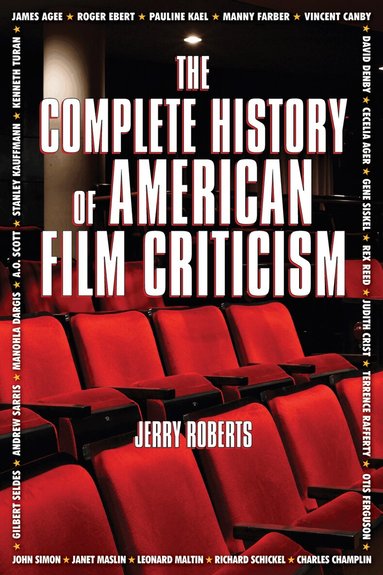Jerry Roberts - Complete History of American Film Criticism, Häftad
