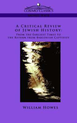 A Critical Review of Jewish History 1