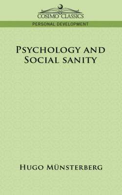 bokomslag Psychology and Social Sanity