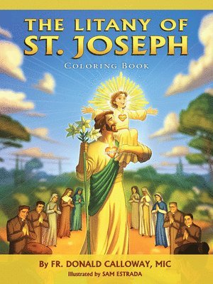 The Litany of St. Joseph Coloring Book 1