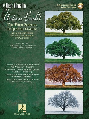 bokomslag Vivaldi: The Four Seasons for Flute: Music Minus One Flute