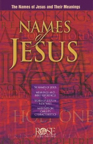 Rose Publishing - Names of Jesus Pamphlet, Häftad