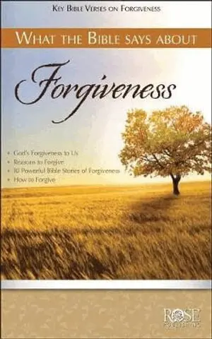 Rose Publishing - What the Bible Says about Forgiveness, Häftad. Tillgänglighet: Lägg i varukorg