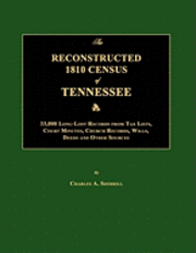 bokomslag The Reconstructed 1810 Census of Tennessee