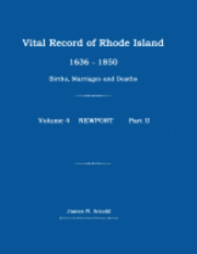 bokomslag Vital Record of Rhode Island 1636-1850