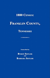 bokomslag 1880 Census: Franklin County, Tennessee