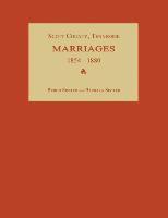 Scott County, Tennessee, Marriages 1854-1880 1