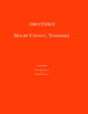 bokomslag 1880 Census, Maury County, Tennessee